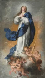 De onbevlekte ontvangenis. Circa 1680