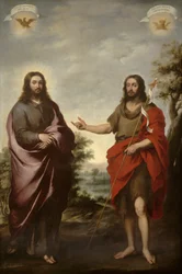 Sint Johannes de Doper Wijzend naar Christus, c.1655