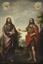 Sint Johannes de Doper wijst naar Christus, ca. 1655
