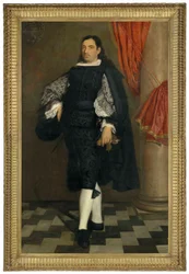 Portret van een heer