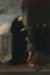 De heilige Thomas van Villanova geneest een lamme man
