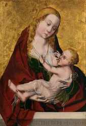 Vierge allaitant l