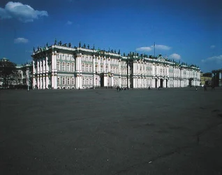Gevel van de Hermitage, 1753-62