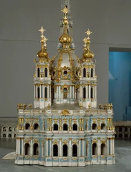 Project voor het klooster van de Maagd van de Opstanding (Smolny) in Sint-Petersburg