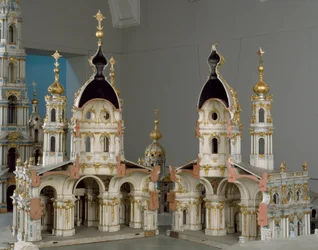 Project voor het klooster van de Maagd van de Opstanding in Sint-Petersburg