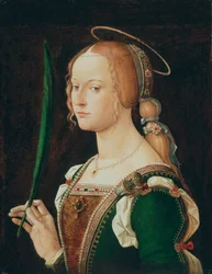 Heilige Justina van Padua, ca. 1490