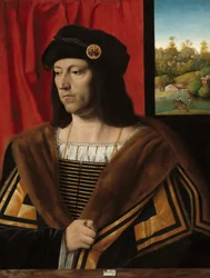 Portret van een heer