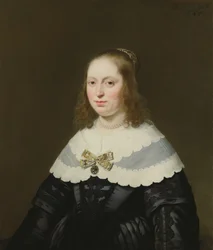 Portret van Sophia Trip, vrouw van Balthasar Coymans