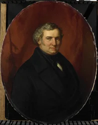 Postuum portret van Hendrik André Cornelis Tierens, Stadsfunctionaris van Heusden