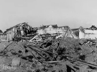 De bombardementen van Sermide: gebouwen beschadigd tijdens de Tweede Wereldoorlog