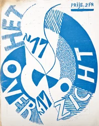 Omslag voor het tijdschrift "Het Overzicht", ca. 1922-1925