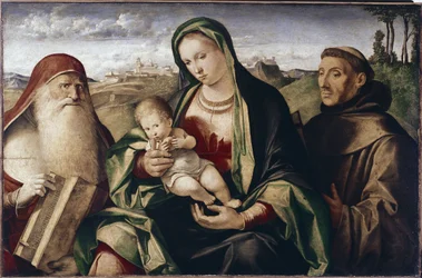 Madonna met Kind tussen Sint Hiëronymus en Sint Franciscus