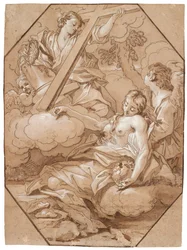 De extase van Sint Maria Magdalena, c.1715-19