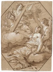 De extase van de heilige Maria Magdalena