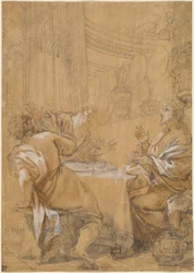 Het avondmaal in Emmaüs
