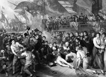 De dood van Horatio Nelson