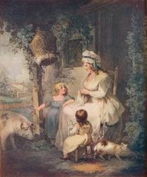 De deur van de boer, 1790