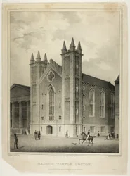 Vrijmetselaarstempel, Boston