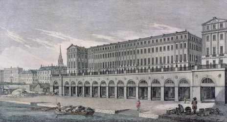 De Gebouwen genaamd de Adelphi, Londen, 1771