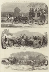 Epsom Races, 1857