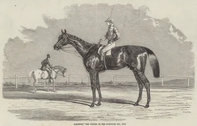 Kingston, de Winnaar van de Goodwood Cup, 1852