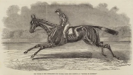 De winnaar van de Newmarket July Stakes, Lord John Scott