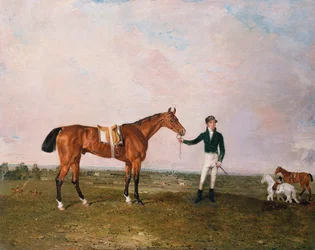 "Zinganee" vastgehouden door Sam Chifney Jr. in Newmarket, 1829