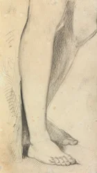 Figurenstudie van Benen