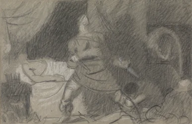 De moord op Duncan - Macbeth met de dolken