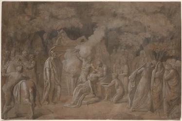 De dood van Iphigenia (?)