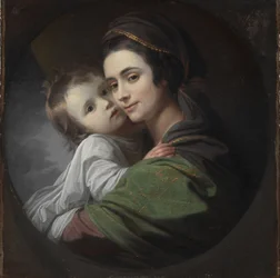 Elizabeth Shewell West en Haar Zoon, Raphael, c.1770