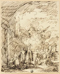 Figuren in Landschap