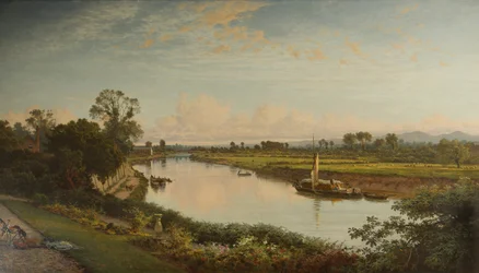 Glad Severn Stroom, 1886