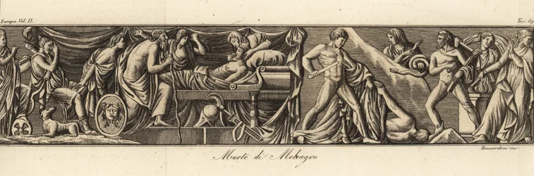 De dood van Meleager