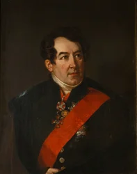 Portret van de Dichter Dmitri Osipovich Baranov