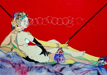 Surpeinture : Ingres  Manet, 2022 (olieverf en acryl op doek)