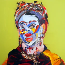 Surportret : Frida Kahlo, 2018 (olieverf op doek)