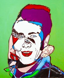 Surportret : Jimmy Dean, 2005 (olieverf op doek)