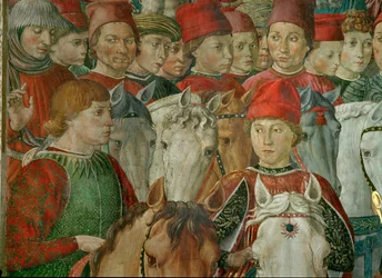 De aanbidding van de Wijzen (fresco)