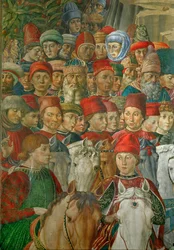 De aanbidding van de Wijzen (fresco)