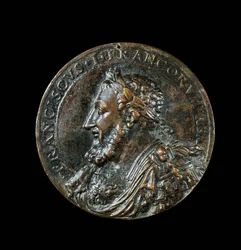 Francois I, koning van Frankrijk ...