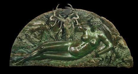 La nymphe de Fontainebleau - de nimf van ...