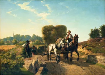 Berend Goos, thuiskomst van de hooioogst