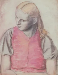 Portret van de vrouw van de kunstenaar, c.1926