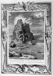 Enceladus begraven onder de Etna, 1733