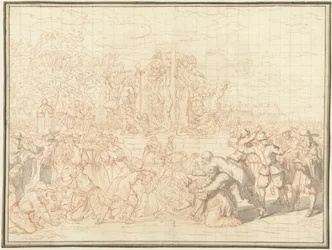 Verminking van de lichamen van de gebroeders de Witt, 1672