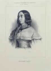 Portret van George Sand