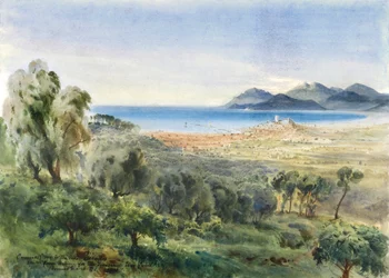 Cannes vanaf de Villa Nevada