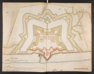 Plattegrond van Tilbury Fort