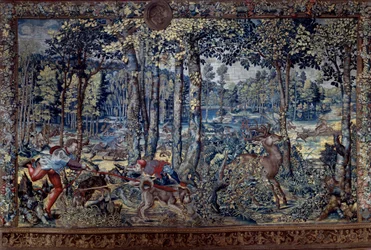 Ophanging van de jachten van Maximiliaan bekend als 